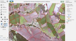 Field of agricultural producers in the Geoportal